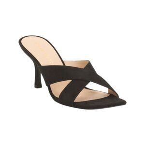 STUART WEITZMAN Made In Spain Leather Dayna Slide 75 Heeled Sandals